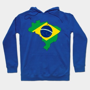 Brasil Flag Hoodie